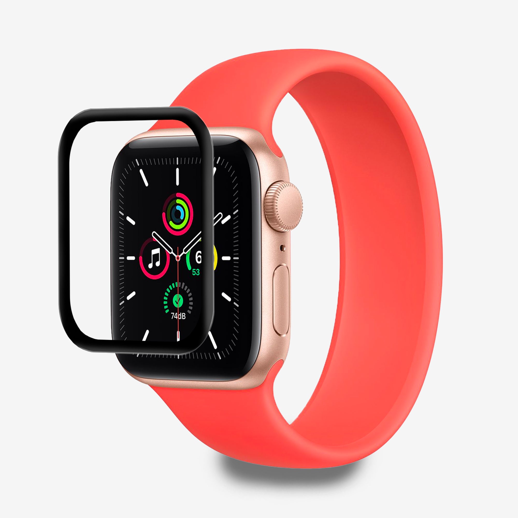 NanoArmour for Apple Watch SE Screen Protector (Gen 1-3)