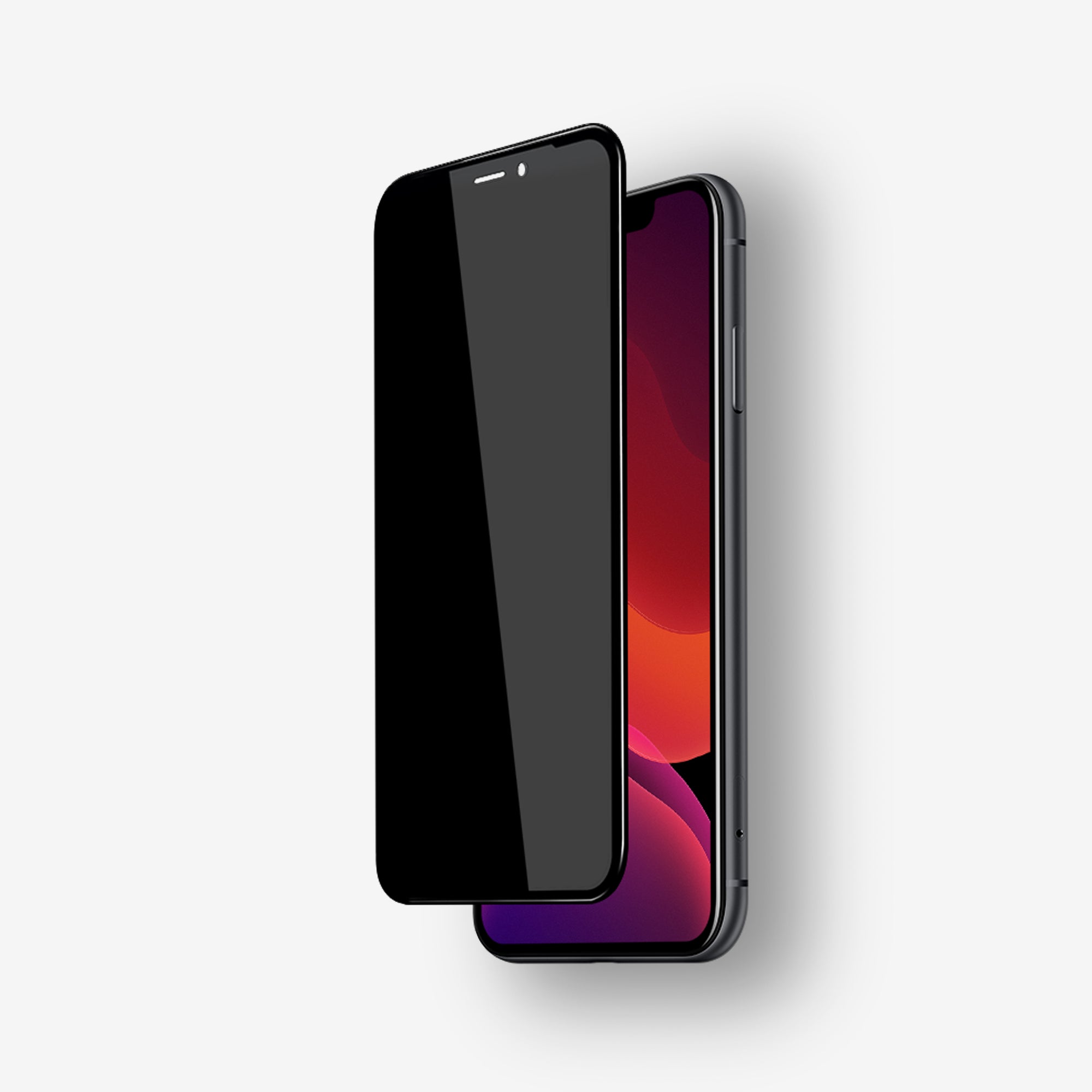 NanoArmour for iPhone 11 Pro Privacy Screen Protector Full Cover Case Friendly
