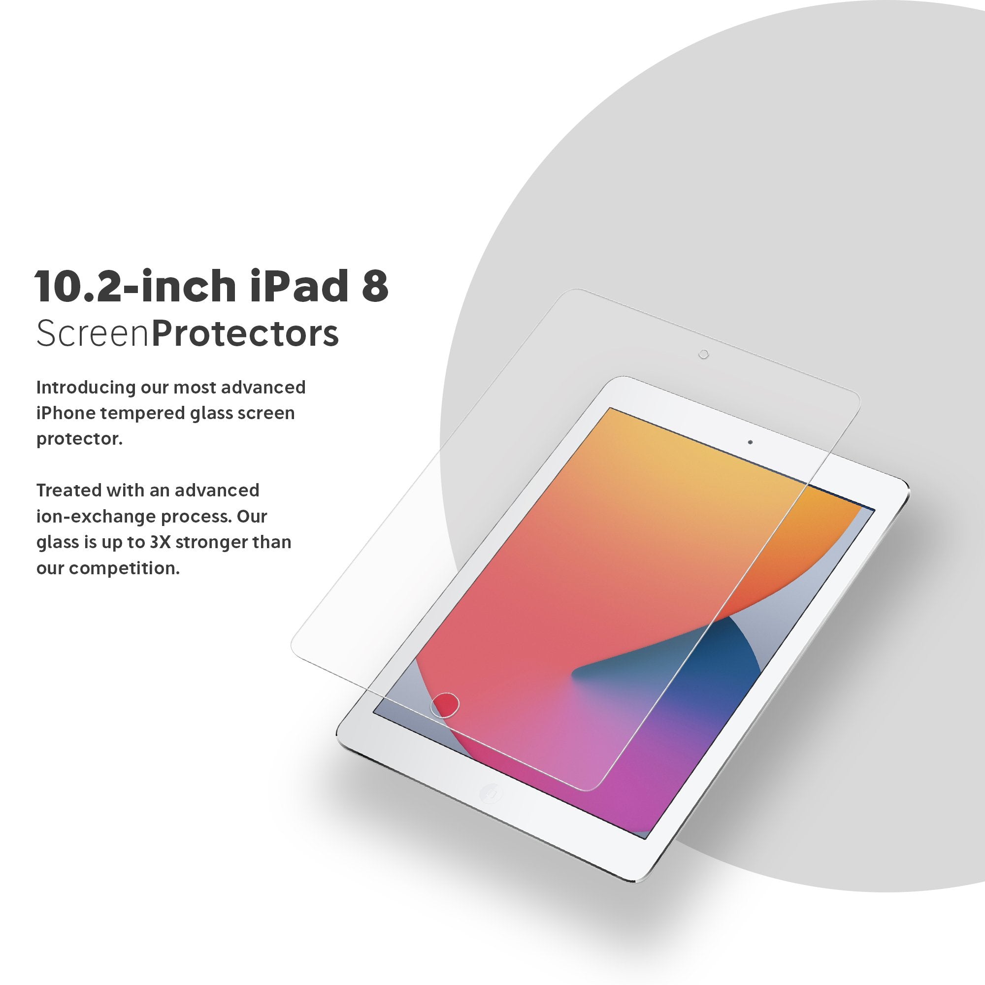 NanoArmour 10.2-inch for iPad 8 Anti-Glare Matte Screen Protector (2020)
