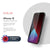NanoArmour for iPhone 12 Pro Best Screen Protector Antimicrobial Case Friendly