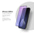 NanoArmour Anti-Blue light Screen Protector for iPhone 12 mini Antimicrobial Edge-to-Edge
