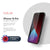 NanoArmour for iPhone 12 mini Best Screen Protector Antimicrobial Case Friendly