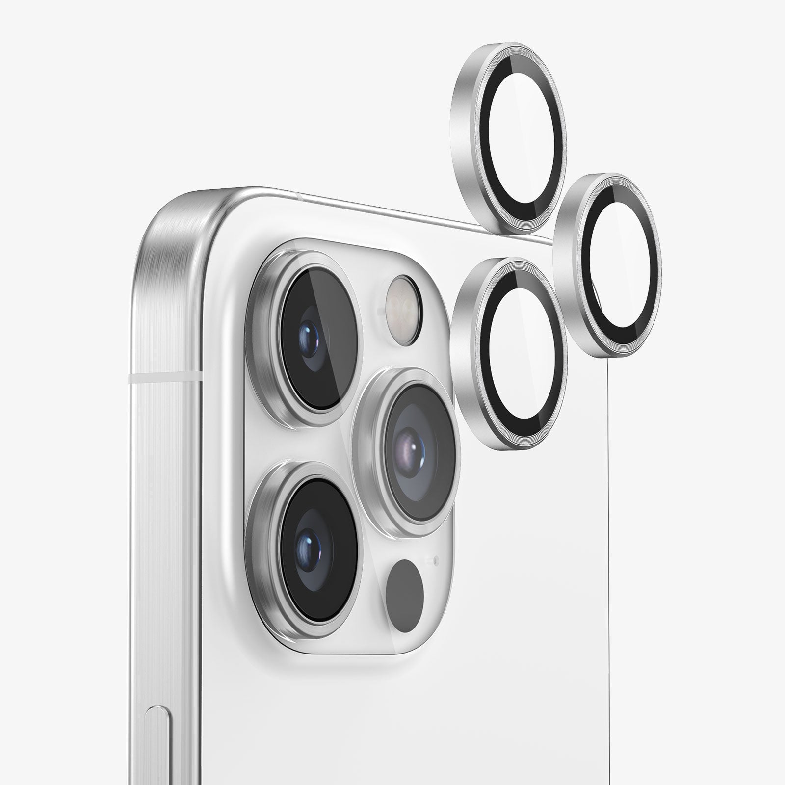 NanoArmour Best for iPhone 15 Pro Max Anti Reflective Camera Protector