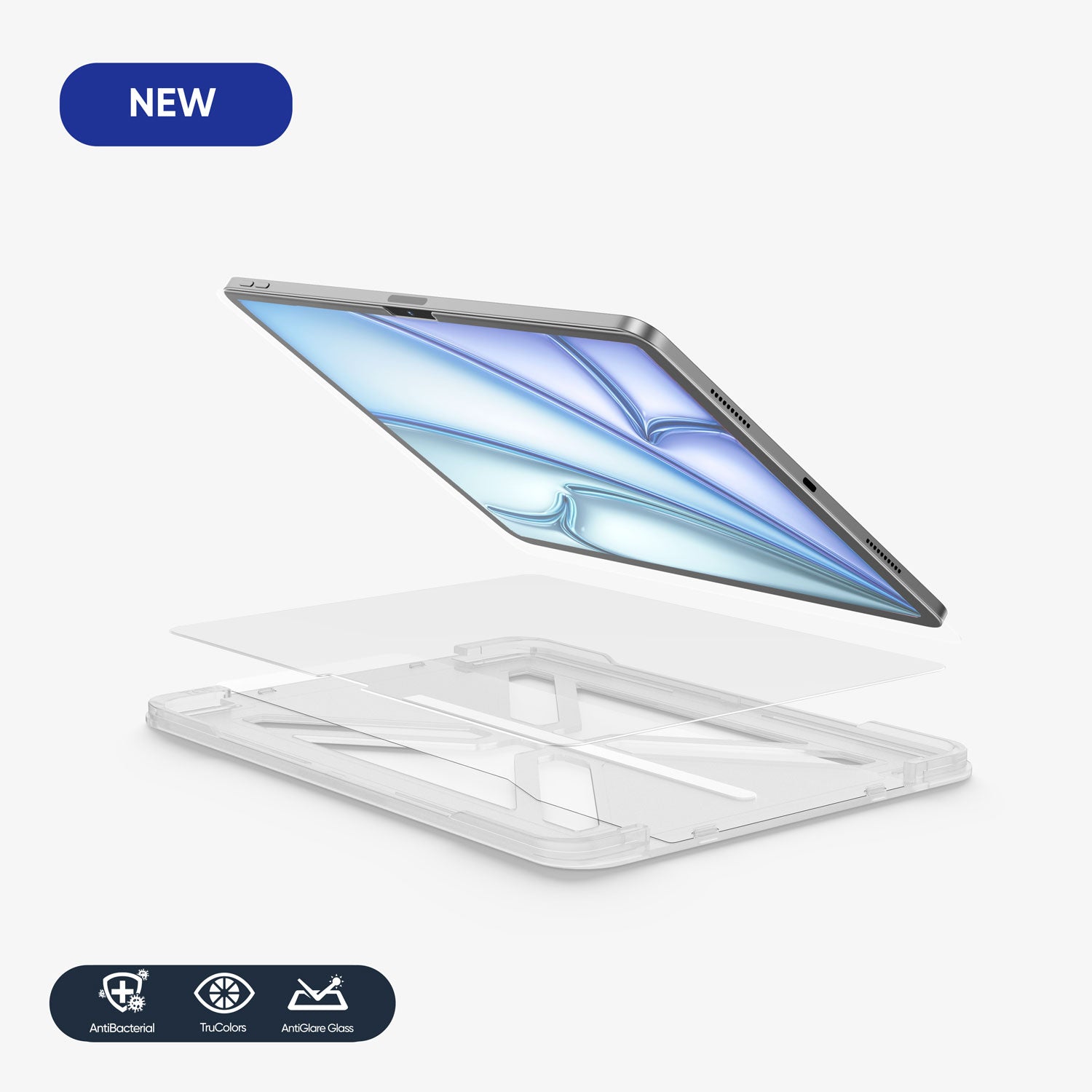 ONETIME NanoArmour 11-inch for iPad Air 6 Anti-Glare Matte Screen Protector (2024-2025)