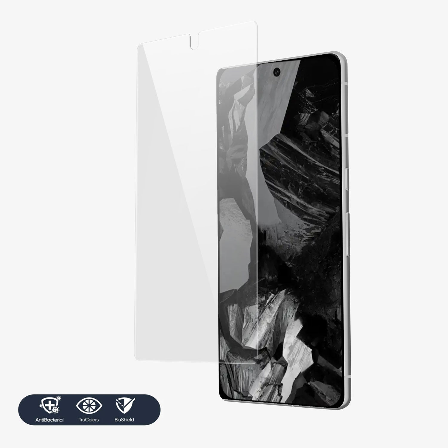 NanoArmour for Google Pixel 8A Ultra Clear Blue Light Blocker Screen Protector