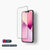 FLOLAB NanoAmour for iPhone 13 Anti Glare Screen Protector Antimicrobial Anti-Dust Edge-to-Edge