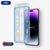ONETIME PRO NanoArmour Screen Protector for iPhone with ClearVue Anti-Reflective Technology: Clear, Anti-Blue, Edge-to-Edge, Antimicrobial, No Yellow Tint