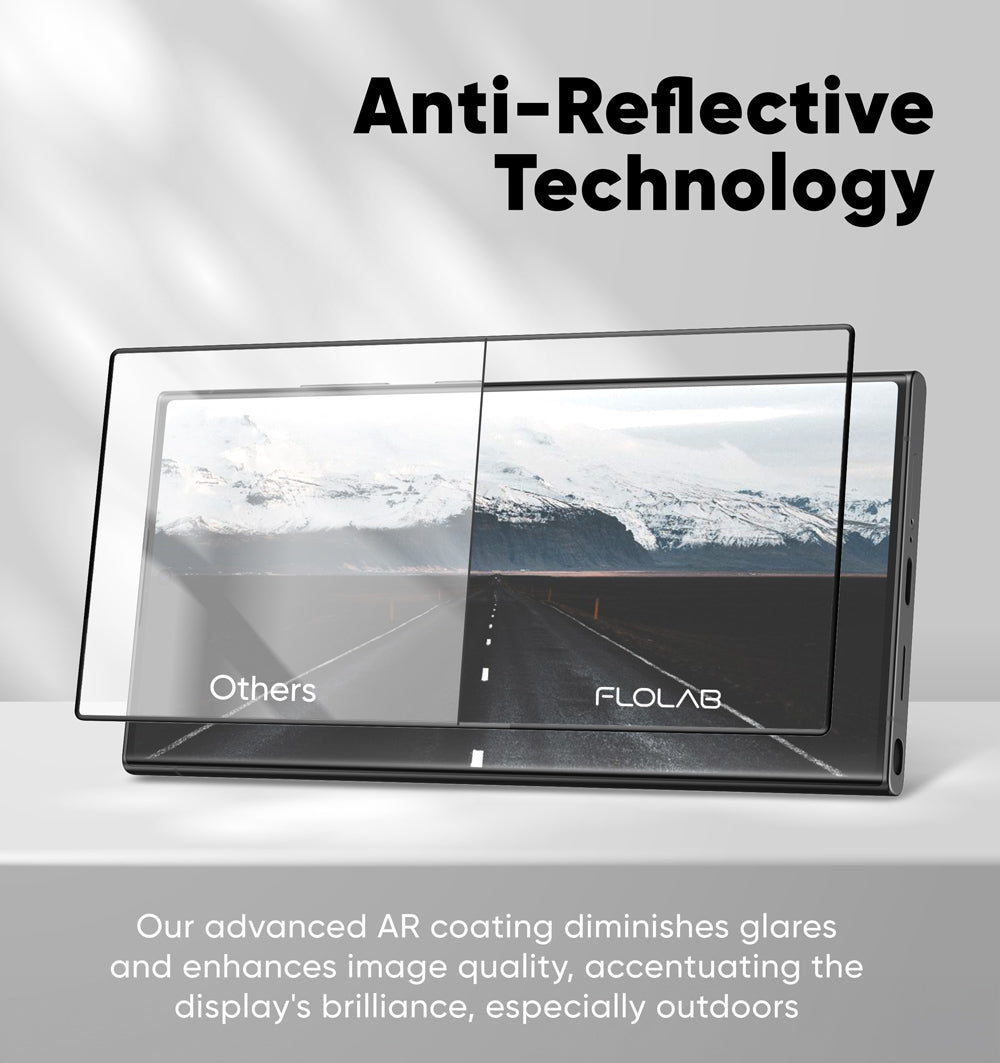 FLOLAB NanoArmour ONETIME PRO for Samsung Galaxy S24 Ultra 3D Screen Protector ClearVue, Anti-Microbial,Fingerprint ID Compatible, Anti-Rainbow, Anti Reflective Technologies
