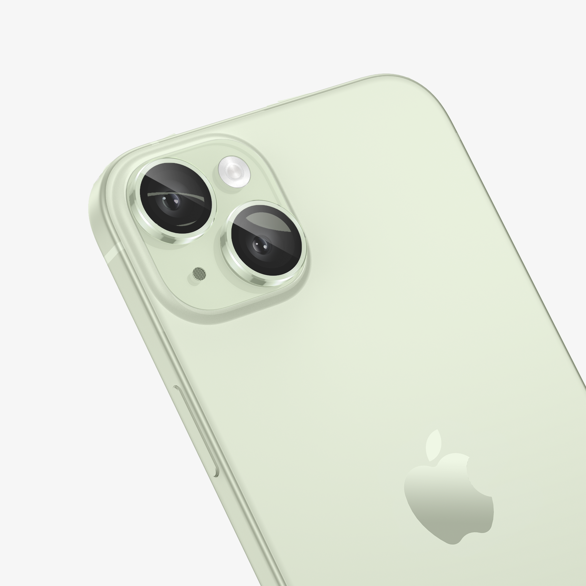 NanoArmour for iPhone 15 Plus /  iPhone 15 Camera Protector - Green