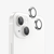 NanoArmour for iPhone 15 Plus /  iPhone 15 Camera Protector - Silver