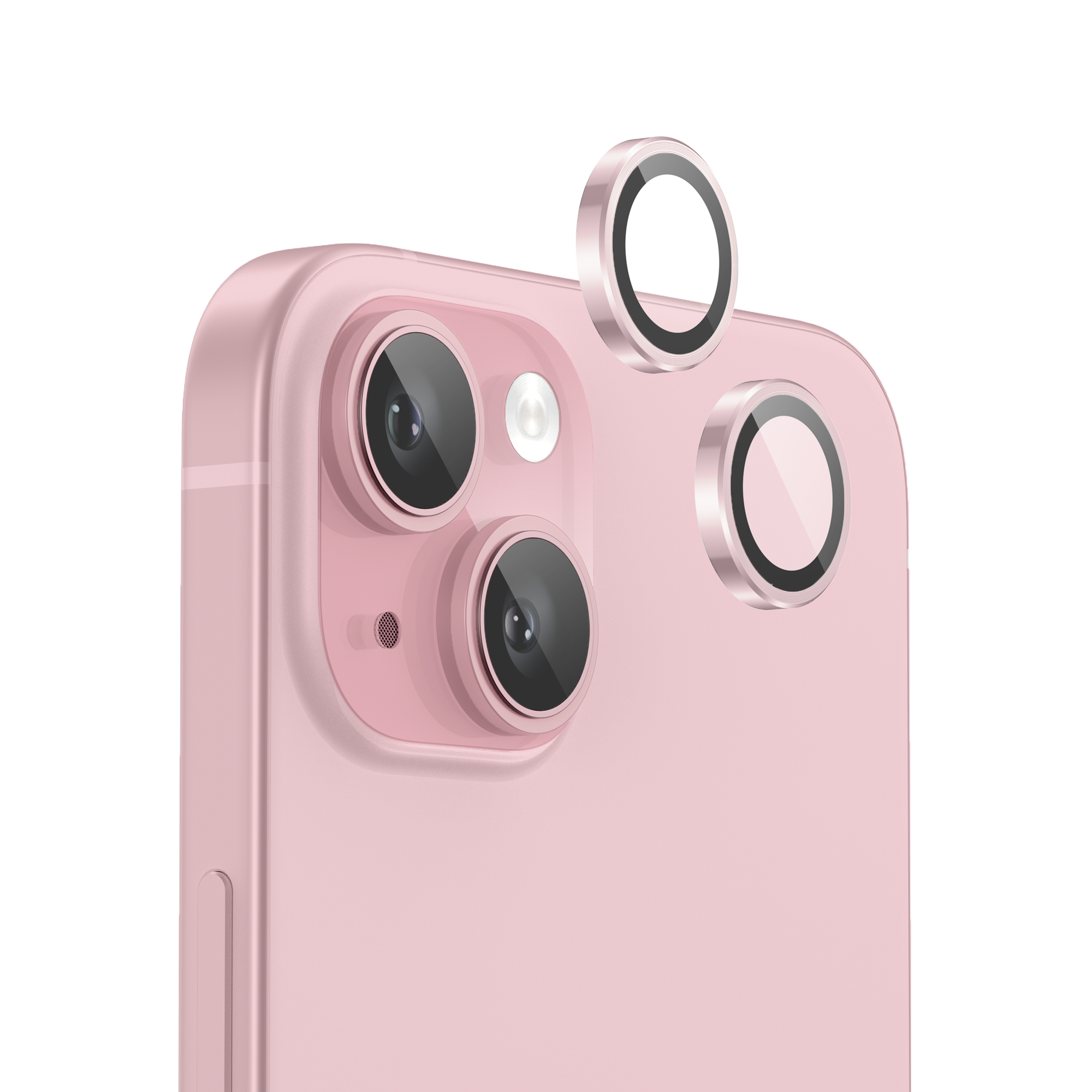 NanoArmour for iPhone 15 Plus /  iPhone 15 Camera Protector - Yellow
